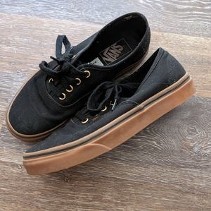 Vans Authentic Gum Shoe Black women's 7.5